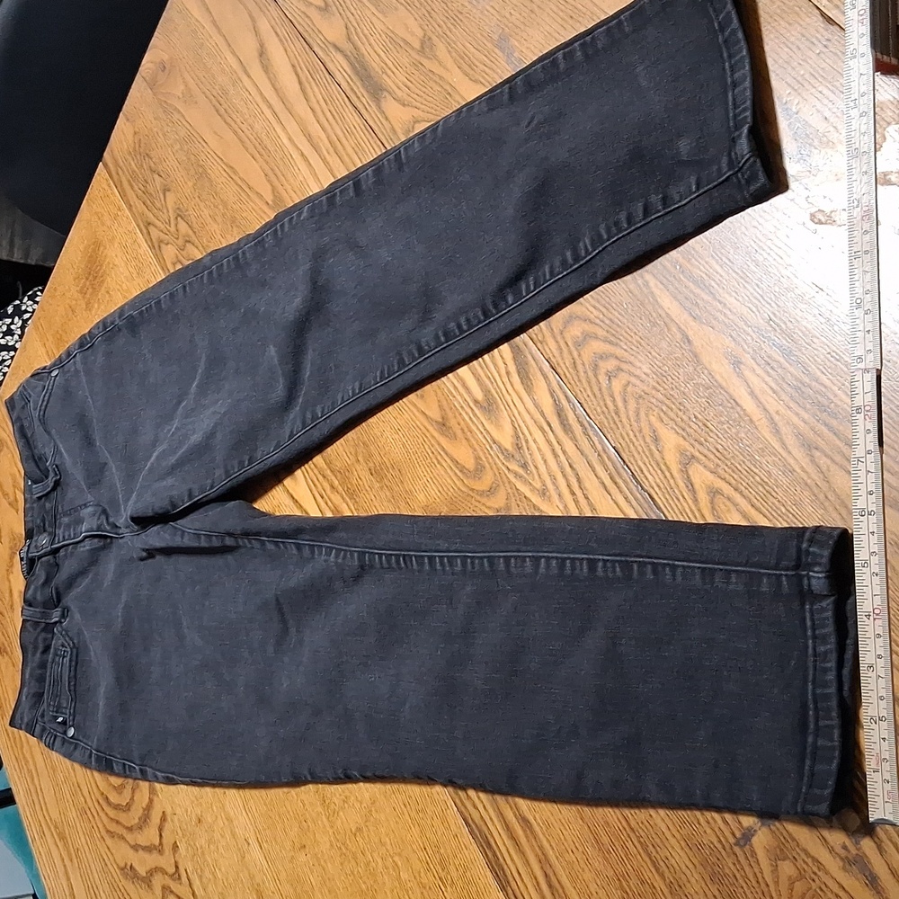 JUDY BLUE Jeans Womens 7 / 28 FADED BLACK  BOYFRIEND FIT Denim Preowned Used